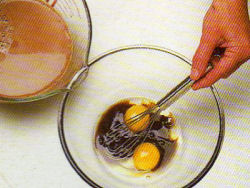 čokoladni puding od kruha kolači